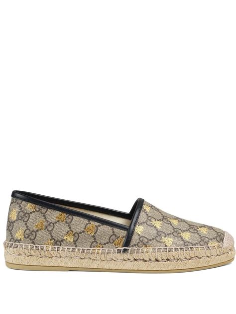 gucci bee espadrilles sale|gucci espadrilles farfetch.